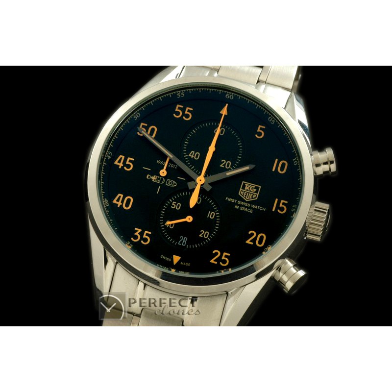 TGCA00288S Carrera 1887 Spacex SS/SS Black Jap Qtz