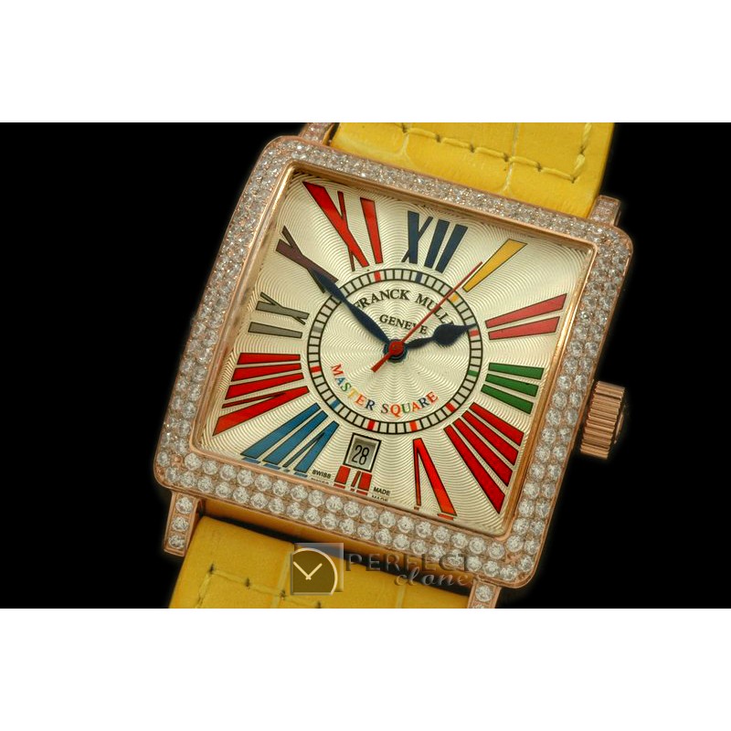 FMMSQ00133D Men Master Square RG/LE RG White Crazy Roman Asian 2