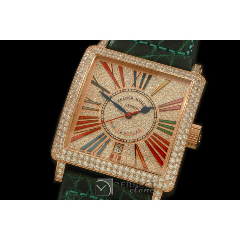 FMMSQ00139D Men Master Square RG/LE Crazy Colours Roman Asian 28