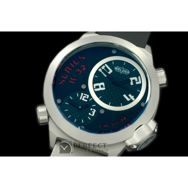 WLD10021 K32 Duo Side Time SS/RU Black 2 x Jap Qtz