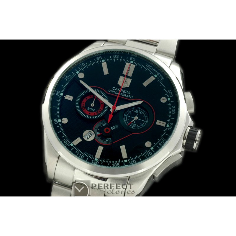 TG-SLS-103S Mercedes SLS Chrono SS/SS Black Jap OS2Quartz