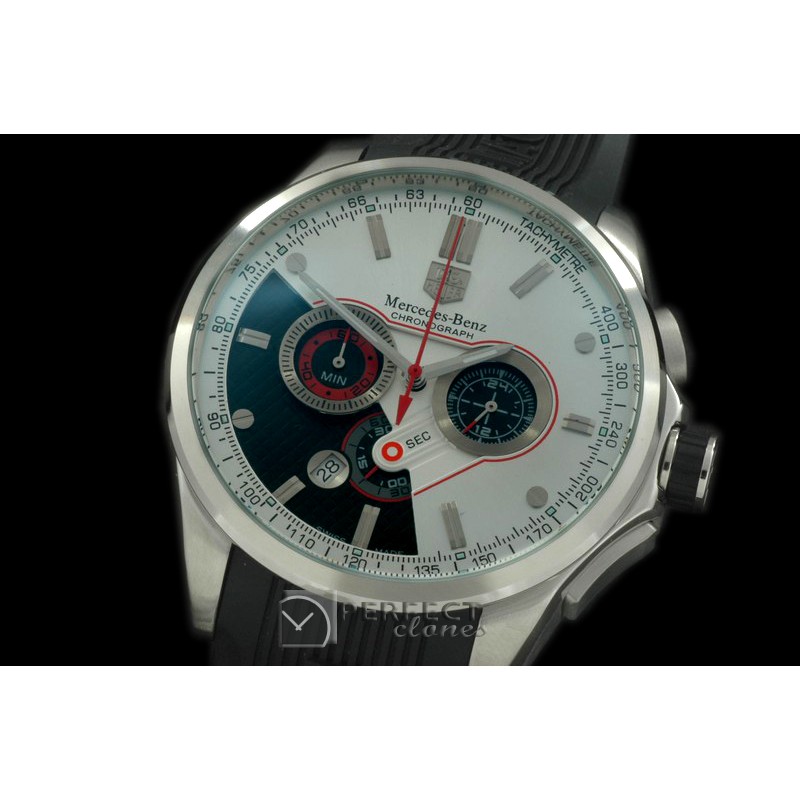 TG-SLS-102R Mercedes SLS Chrono SS/RU White Jap OS2Quartz