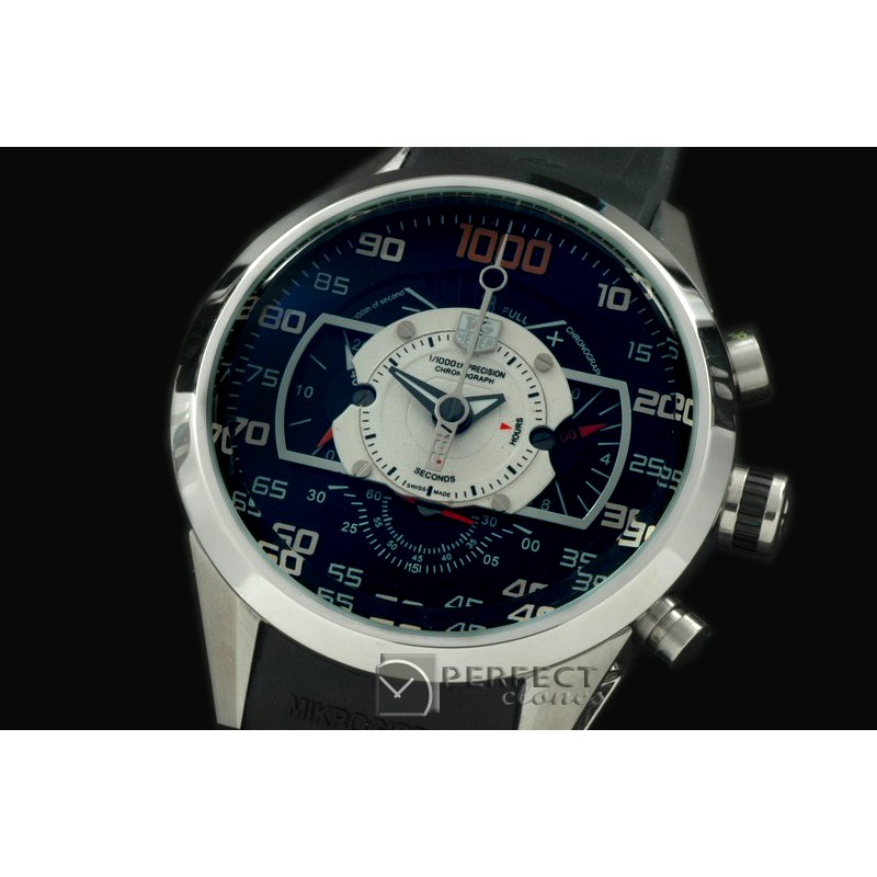 TGMK10013 Mikrometer Chrono SS/RU Black/White/Red Jap OS2Quart