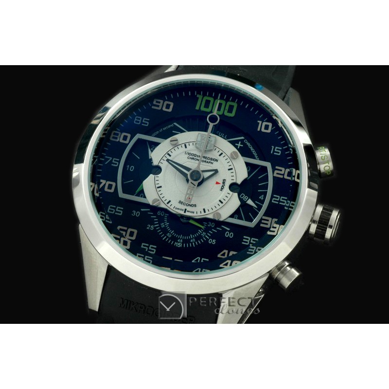 TGMK10014 Mikrometer Chrono SS/RU Black/White/Green Jap OS2Qua