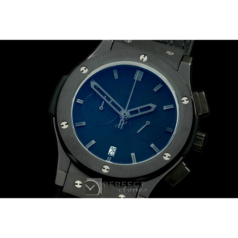 HBFSC10033 Classic Fusion Chrono PVD/LE All Blk Jap Quartz