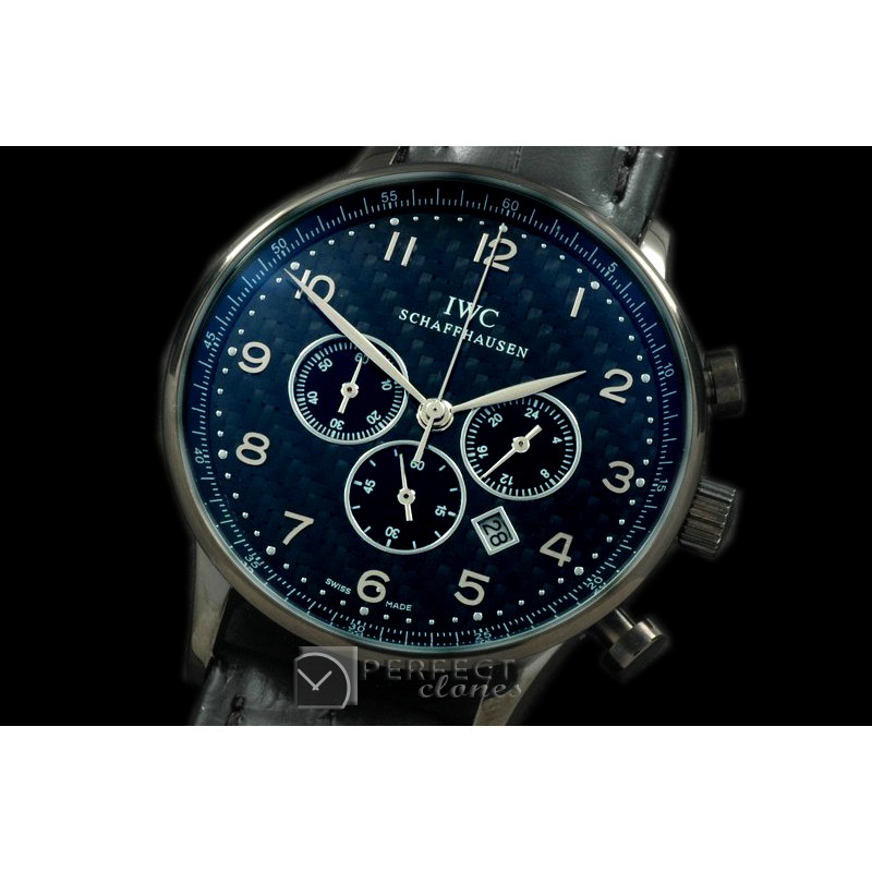 IWPG20020L Portuguese Chrono PVD/LE Black Jap OS20