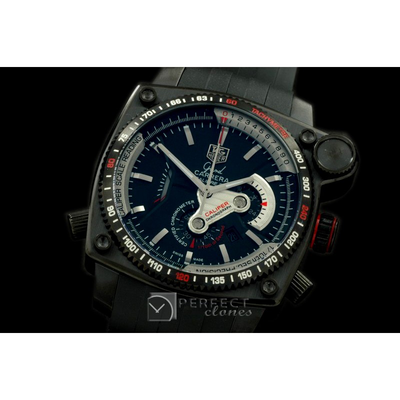 TGCA36-10126 Grand Carrera Calibre 36 PVD/RU Black/Red Jap OS Qt