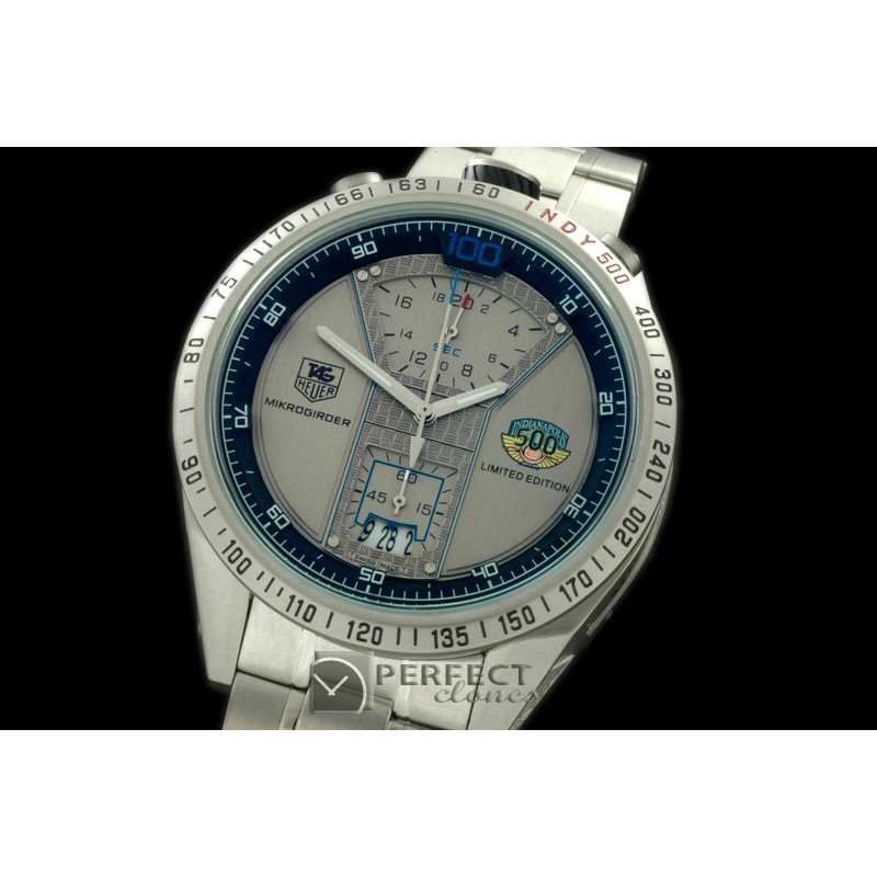 TGMKG-102S Indy 50Mikrograph SS/SS Grey Jap OS2Quartz