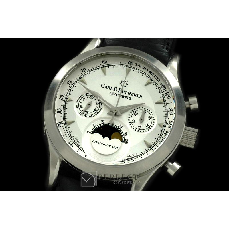 CFB10016 Chronographe/Day Phase SS/LE White Venus 75 H/W