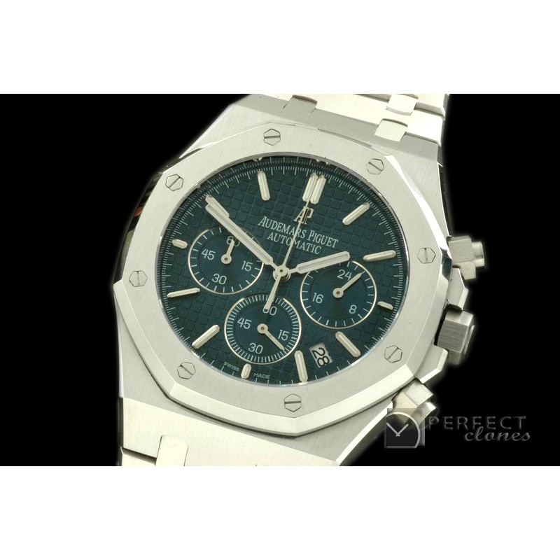 APROC02003 Royal Oak Chrono SS/SS Blue Jap OS2Quartz