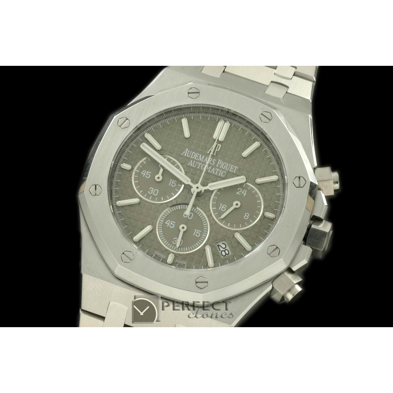APROC02004 Royal Oak Chrono SS/SS Grey Jap OS2Quartz