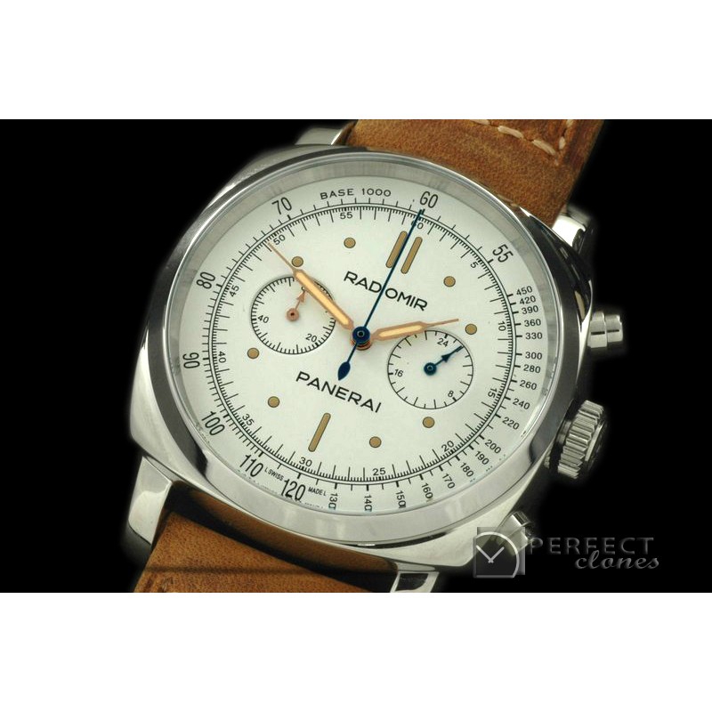 PN51801 Radiomir 194Chrono SS/LE White Jap OS2Quartz