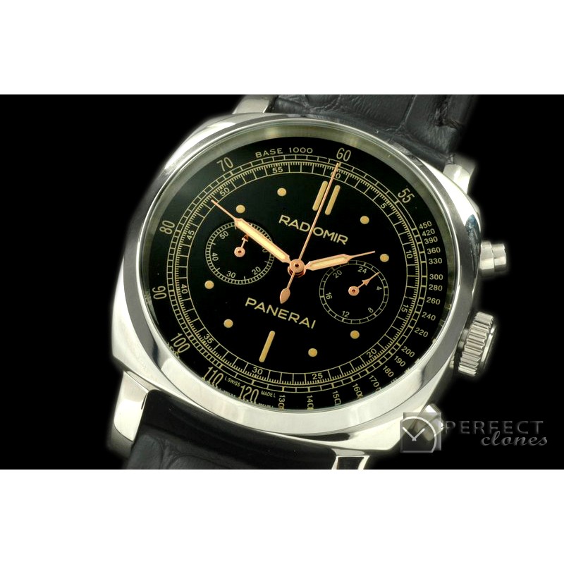 PN52001 Radiomir 194Chrono SS/LE Black Jap OS2Quartz