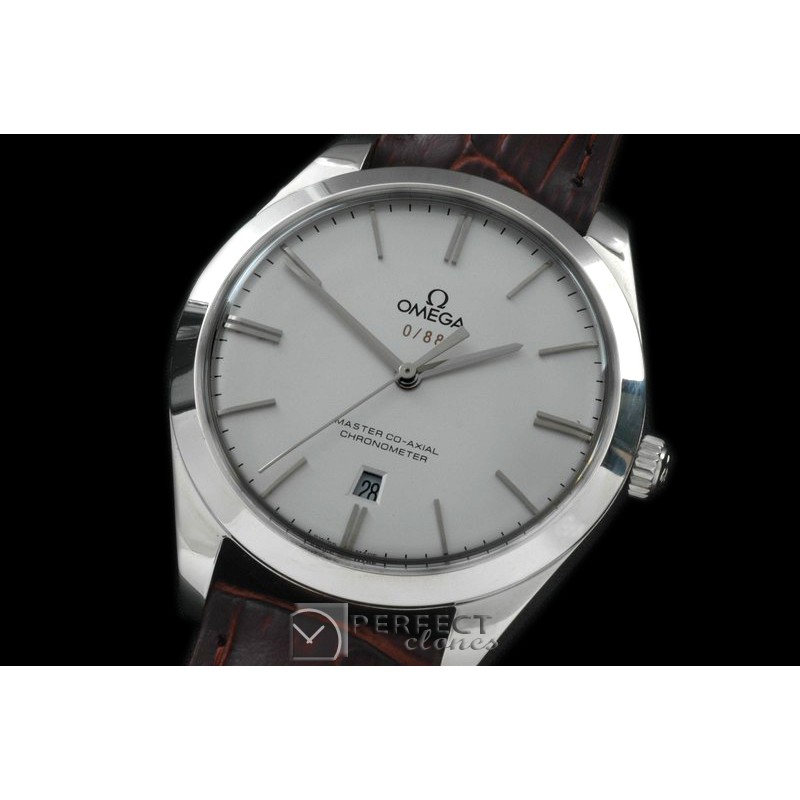 OMDE00051 Deville Tresor SS/LE White Miyota 8205