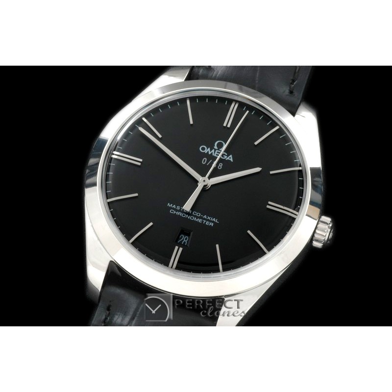 OMDE00052 Deville Tresor SS/LE Black Miyota 8205