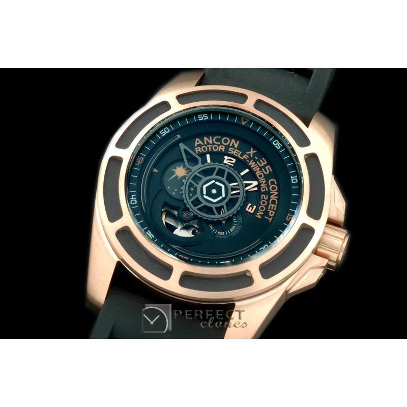ANC10006 X-35 Concept II RG/RU Black Jap Miyota