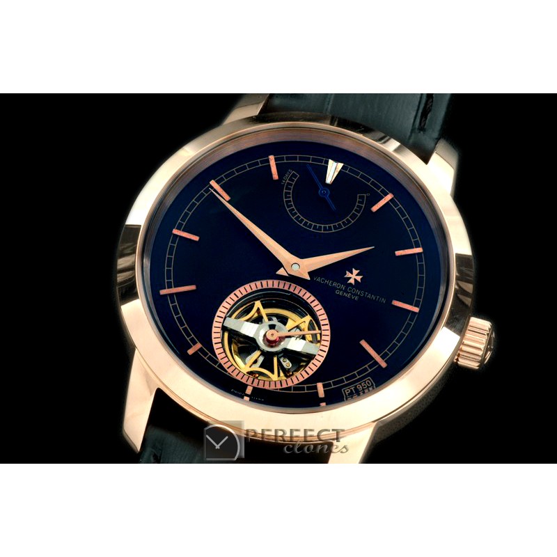 VC00267 Matle Tourbillon Reserve RG/LE Black Asian Auto 2813