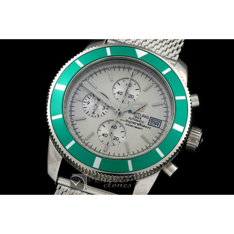BLSF20002 Heritage Chrono SS/ME White Jap OS20