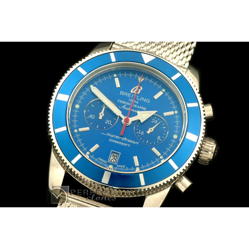 BLSF20013 201Heritage Chrono SS/ME Blue Jap OS20