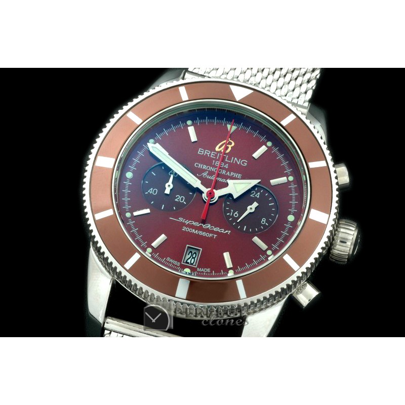 BLSF20014 201Heritage Chrono SS/ME Brown Jap OS20