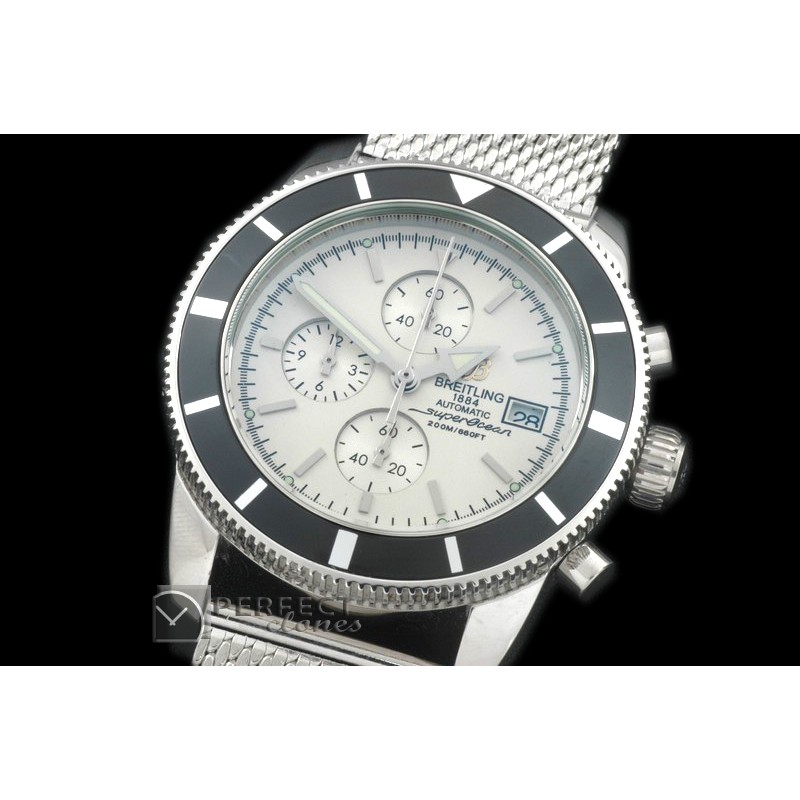 BLSF20001 Heritage Chrono SS/ME White Jap OS20