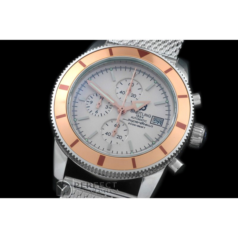 BLSF20006 Heritage Chrono SS/ME White Jap OS20