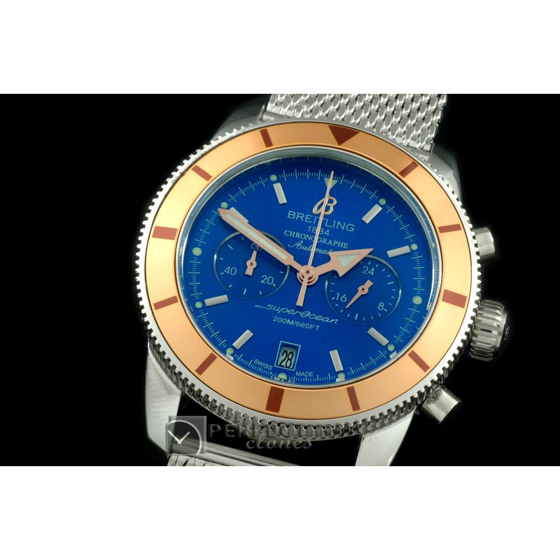 BLSF20018 201Heritage Chrono SS/ME Blue Jap OS20