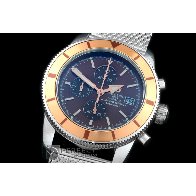 BLSF20009 Heritage Chrono SS/ME Brown Jap OS20