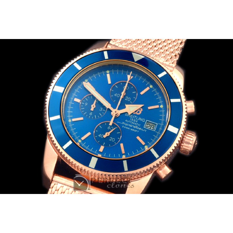 BLSF20033 Heritage Chrono RG/ME Blue Jap OS20