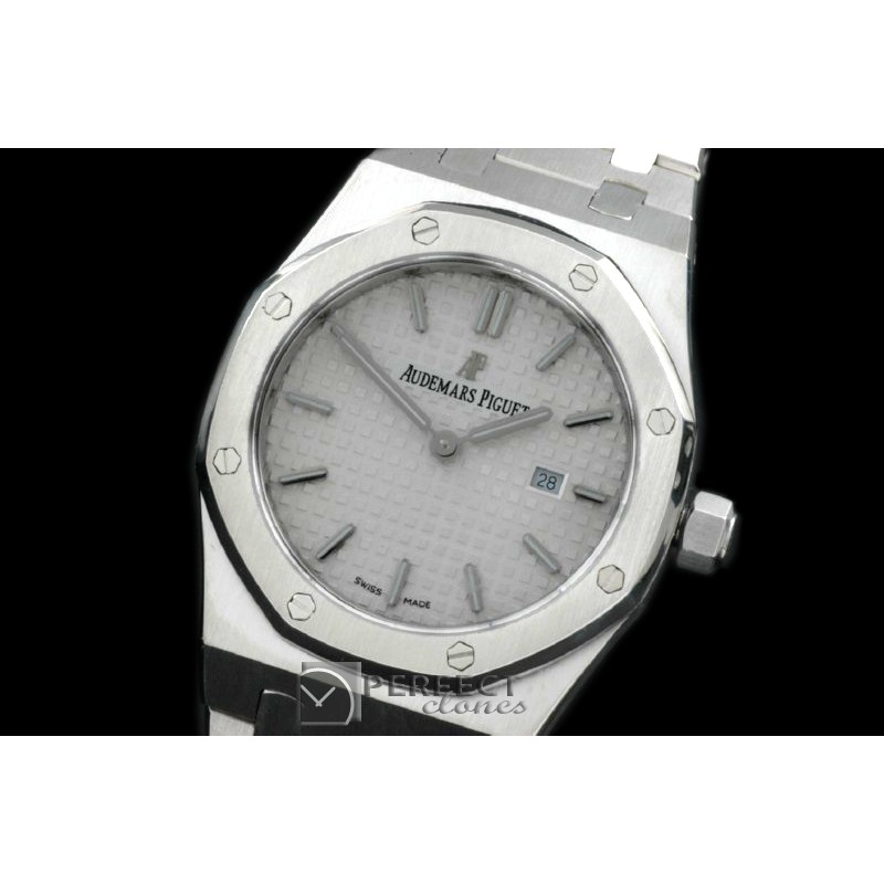 APLD01001 Royal Oak Ladies SS/SS White S-Qtz