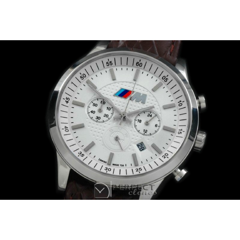 TG-BMW-111 Carrera/BMW Chrono SS/LE White Jap OS2Quartz