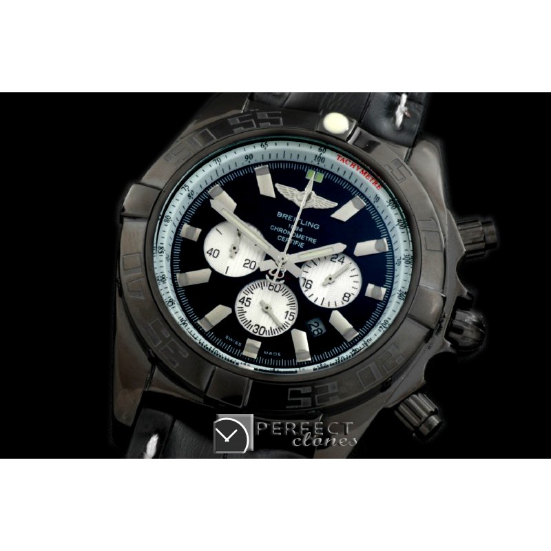 BLB01-30052L Chronomat B01 PVD/LE Black Stick Jap OS2Qtz
