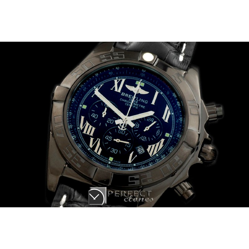 BLB01-30057L Chronomat B01 PVD/LE Black Roman Jap OS2Qtz