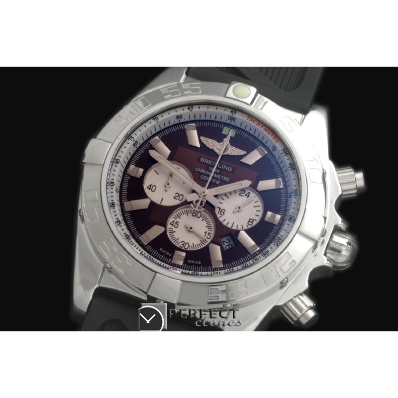 BLB01-30004R Chronomat B01 SS/RU Brown Stick Jap OS2Qtz
