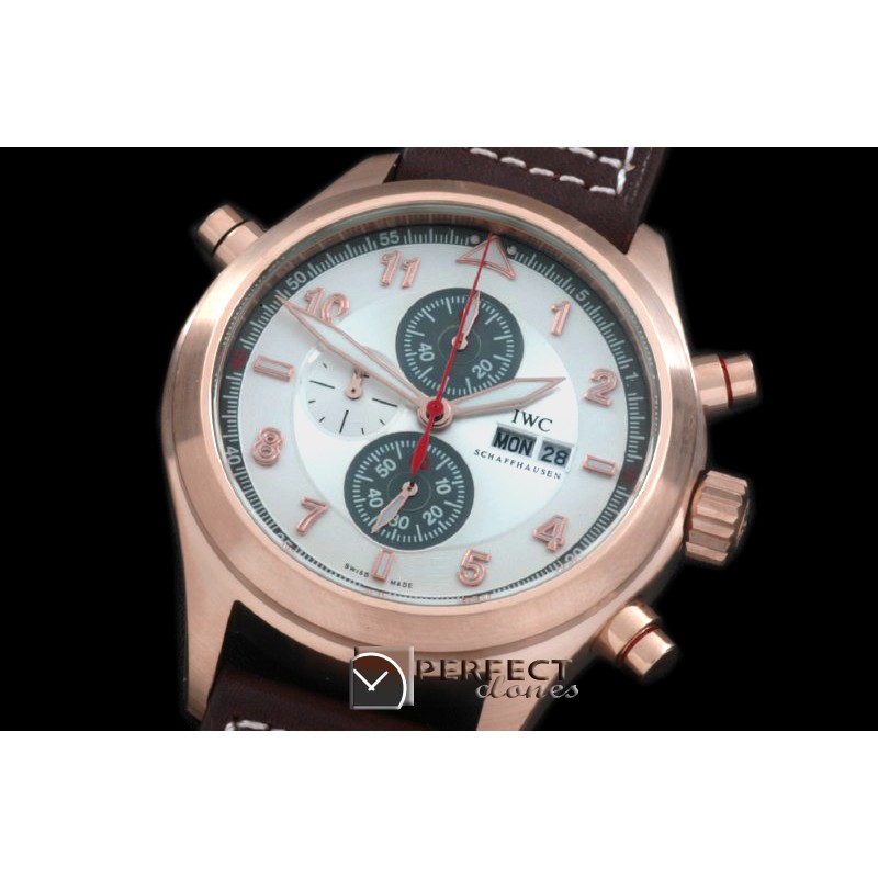IWP10126 Spitfire Chrono RG/LE White Jap OS2Qtz