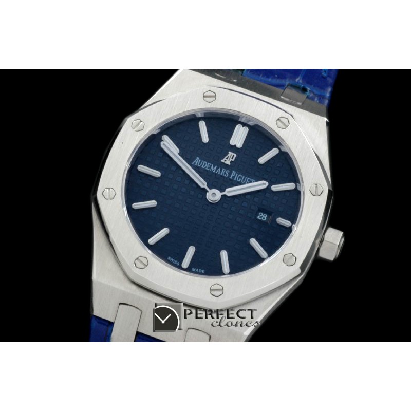 APLD01003A Royal Oak Ladies SS/LE Blue S-Qtz