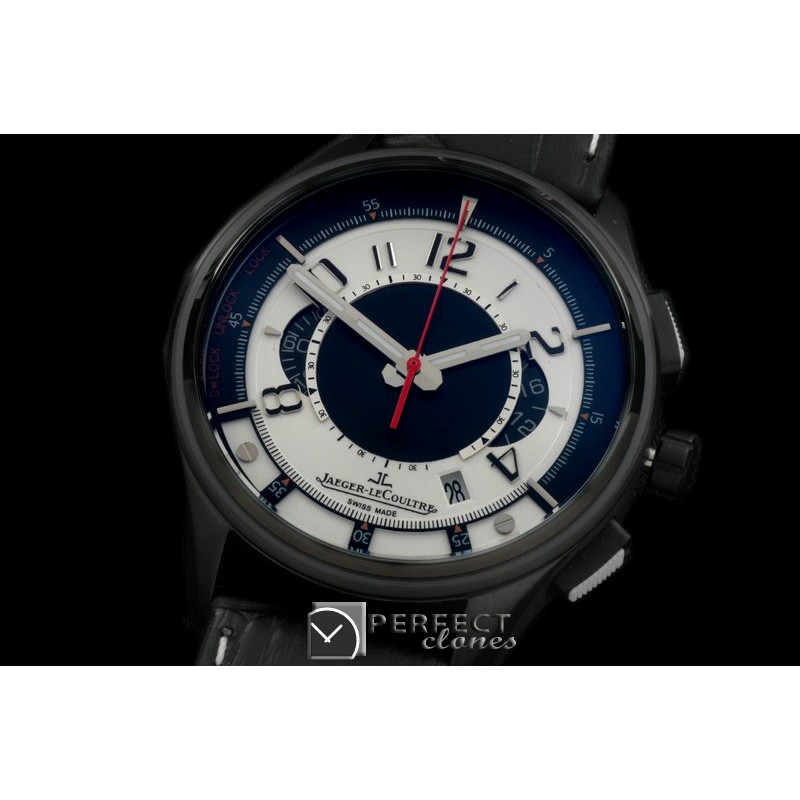 JL01036 Master Compressor Chrono PVD/LE White Jap OS Chrono Quar
