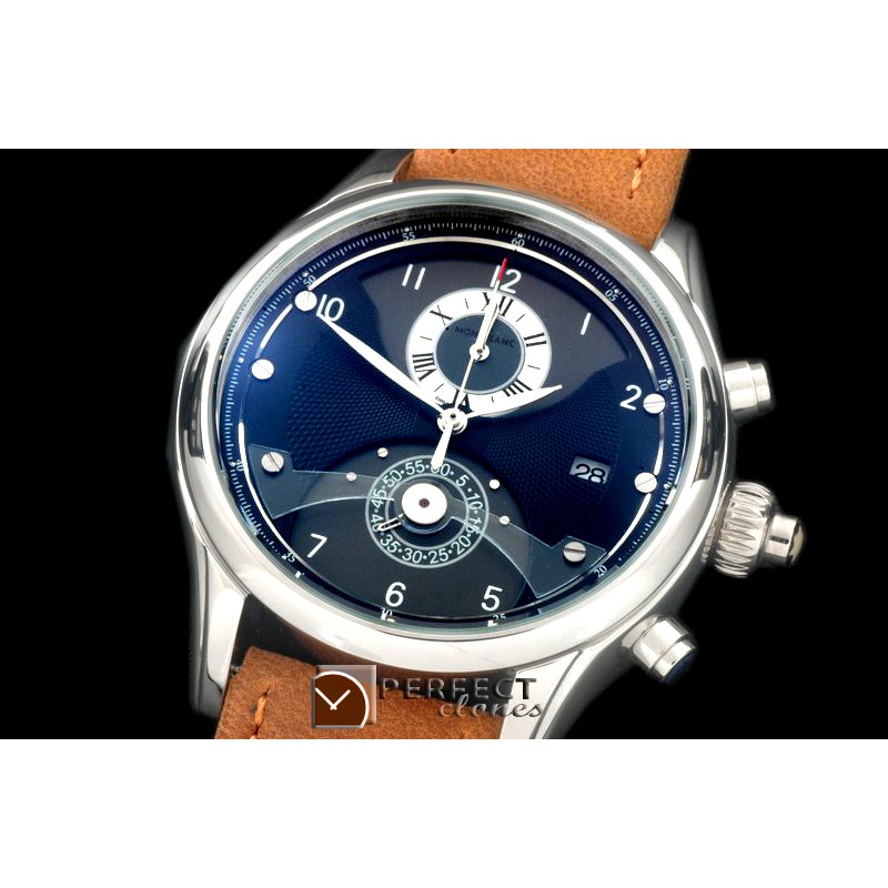 MB00502 Star Chrono SS/LE Black Jap Qtz 0S20