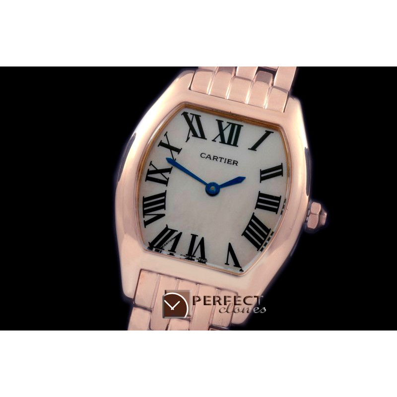 CAR-TOR-107 Tortue De Cartier RG/RG M-Pink Swiss Quartz