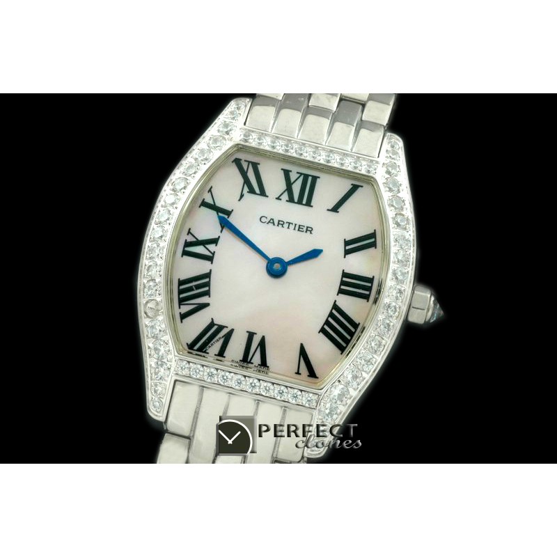 CAR-TOR-102D Tortue De Cartier SS/SS M-Pink Swiss Quartz