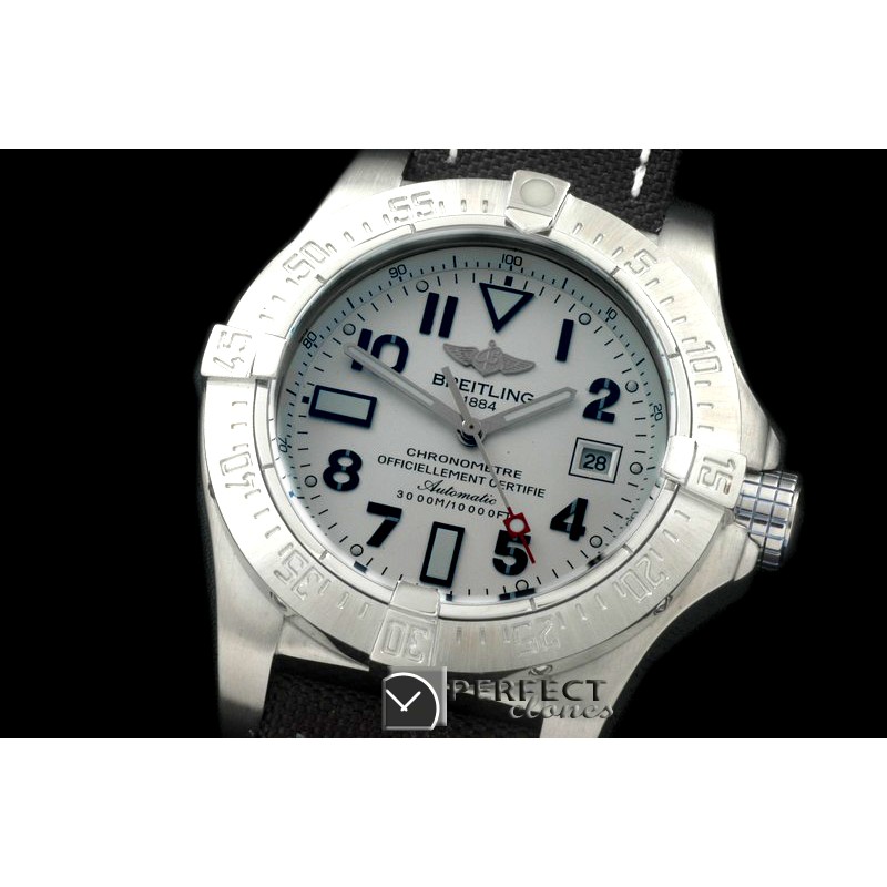 BLSW00201 Seawolf SS/LE White Num Asian 2813 21J