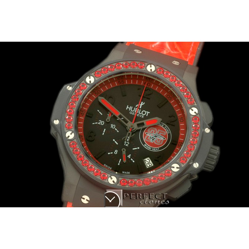 HBSP20022D Big Bang Miami Heat PVD/LE Blk Jap OS20