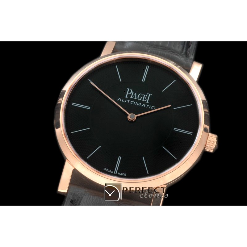 PI00167 Altiplano Jour RG/LE Black Jap Miyota 9015