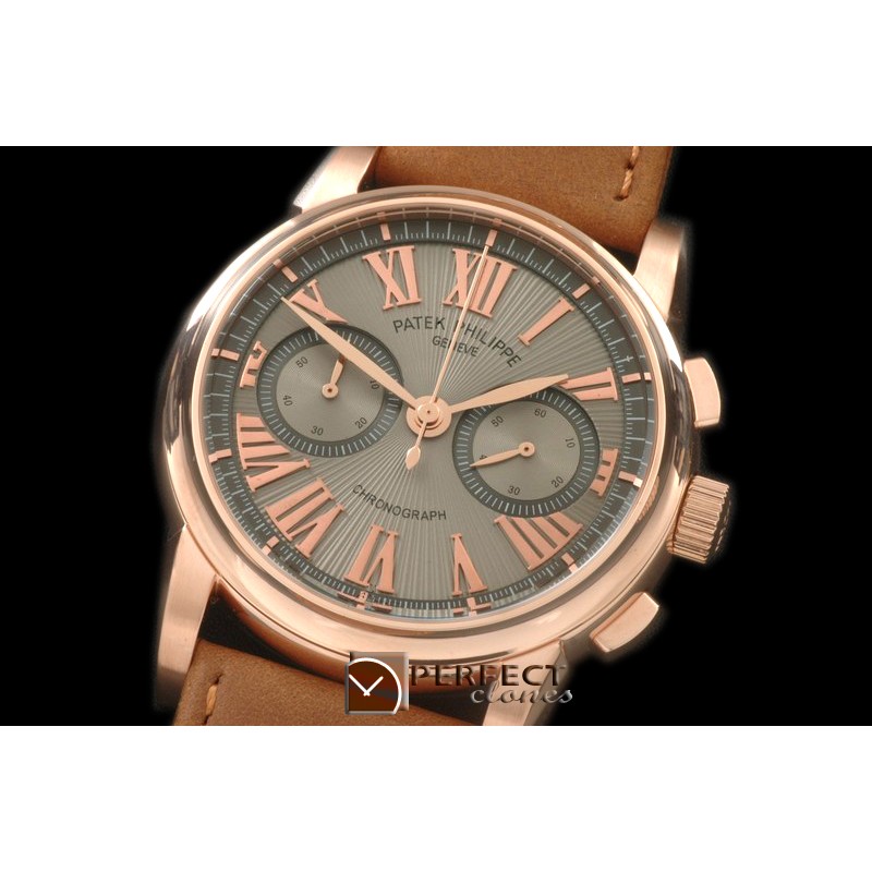 PPCH10014 517Chrono RG/LE Grey Jap OS2Quartz