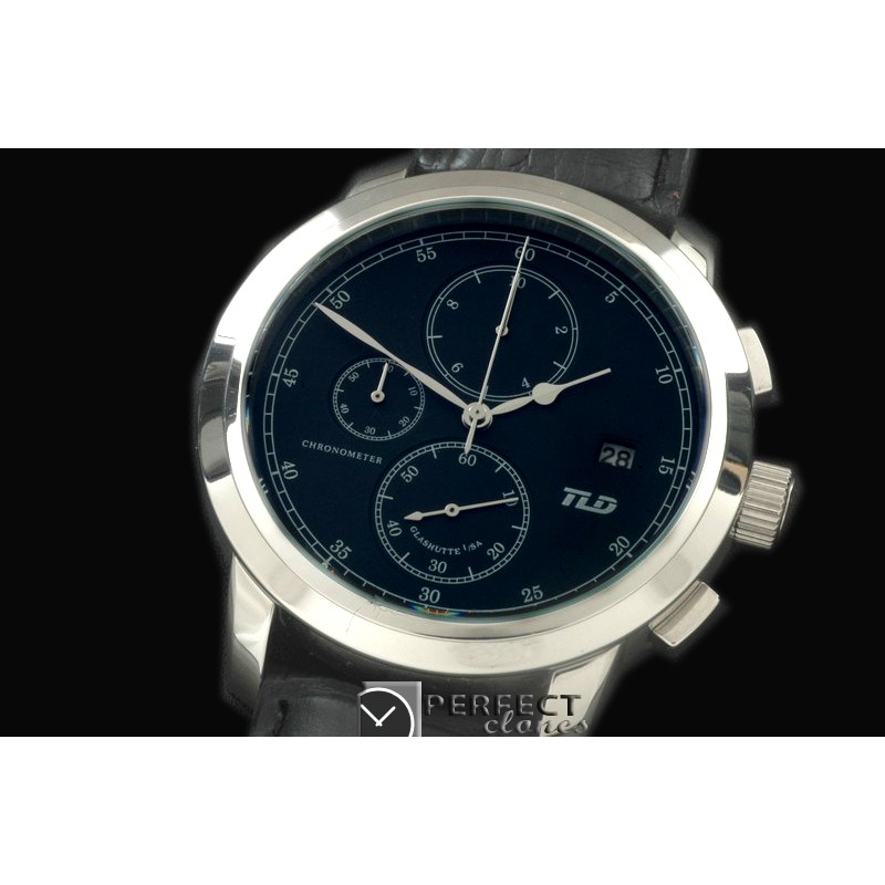 GL00082 Senator Chrono SS/LE Black OS2Quartz