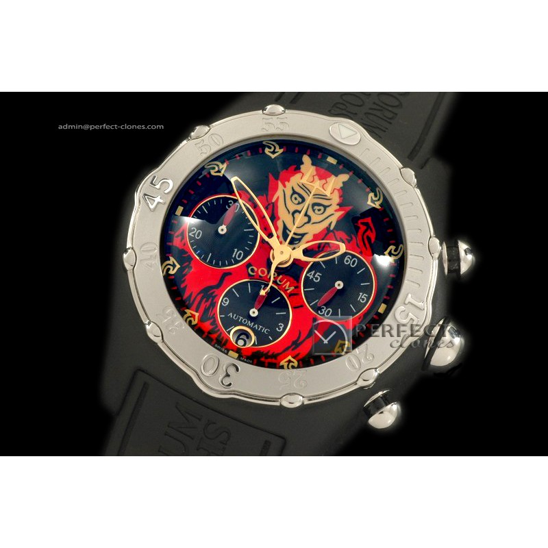 CO01002 Bubble Chrongraph Lucifer Limited Ed SS/RU Asia
