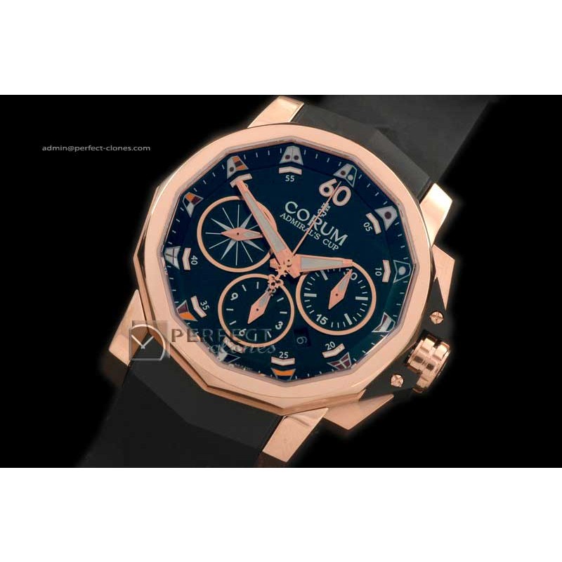CO10034 Admirals Cup Challenge Chrono SSR/RU Black A-7752880