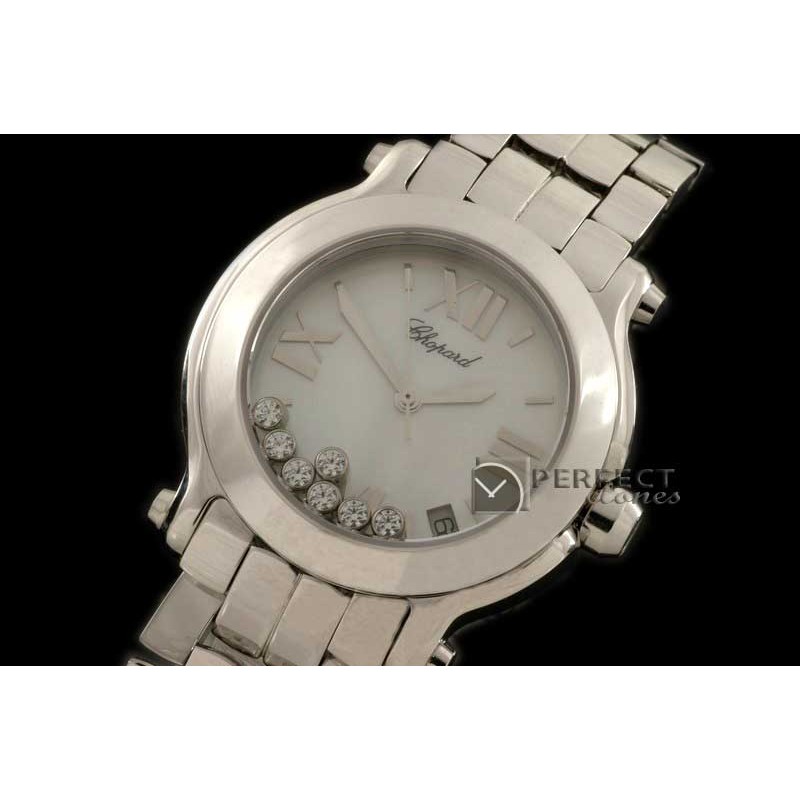CP00112 Happy Sports SS/SS White Original Swiss Quartz