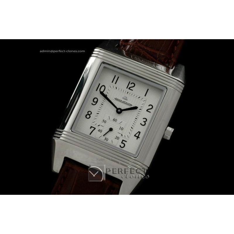 JL01051 Reverso Classique SS/LE White Num Asian 2813 21J