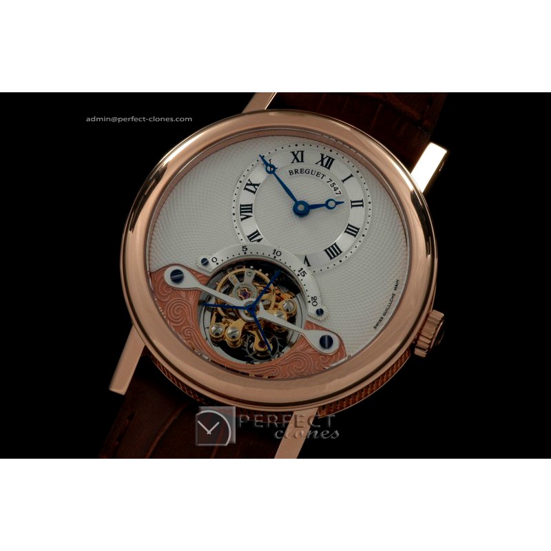 BR00122 Jubilee Tourbillon RG/Le White Flying Tourbillon